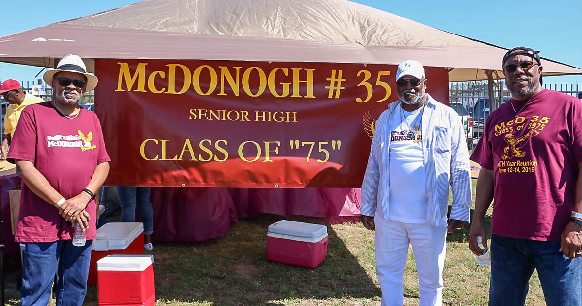 Alumni attend McDonogh 35 reunion in New Orleans