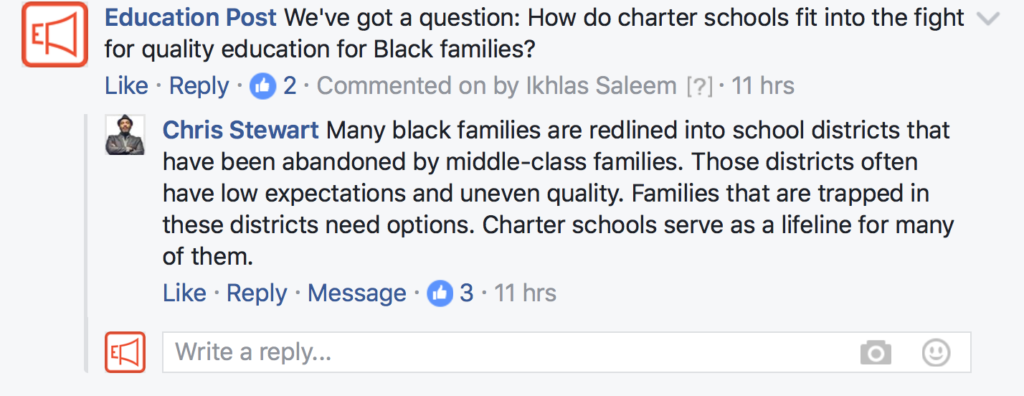 How do charter schools fit into the fight for quality education? 