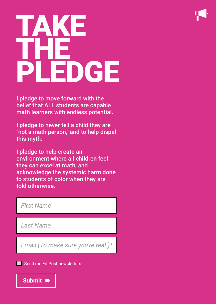 Take the pledge now