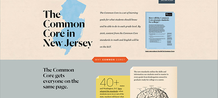 New Jersey Website and Videos Explain Common Core