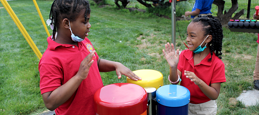 Here's How a Playground Can Be an Investment in Early Music Education