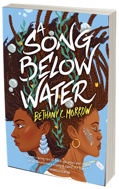 The cover art for the book 'A Song Below Water'.